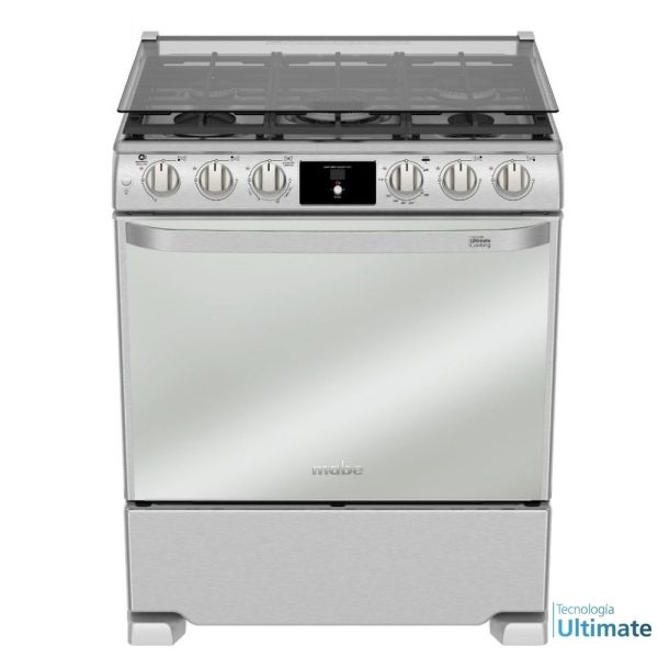 COCINA GAS 30" 5Q ACERO INOX, CAPELO
